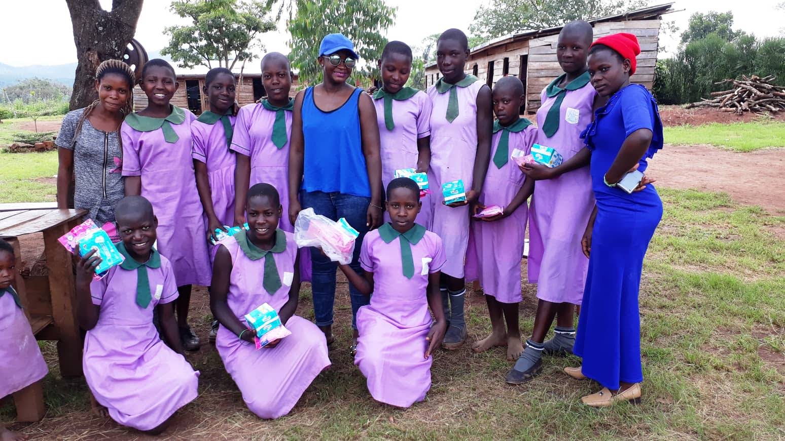 Visit to Starlight Family School to Provide Sanitary Towels